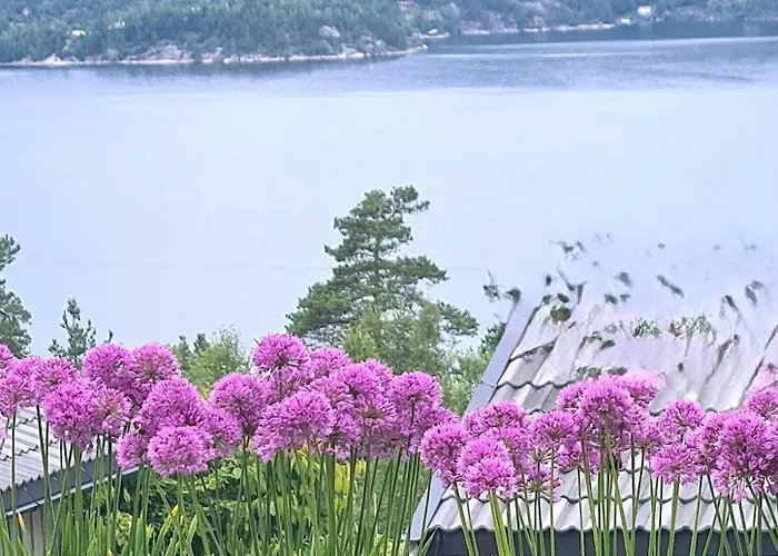 Modern With Sea View In Kragero Ferienhaus